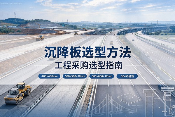 乐清沉降板选择方法