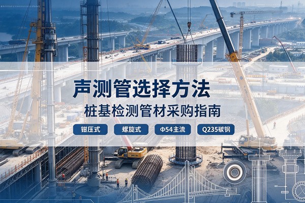 乐清声测管选型标准