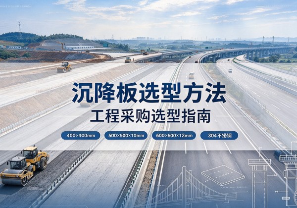 乐清沉降板选择方法